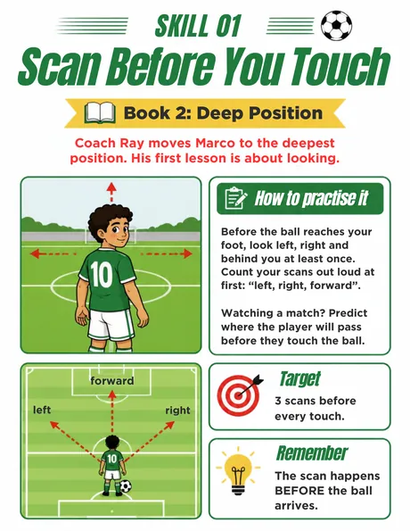 Read the Game: Skill 01, Scan Before You Touch