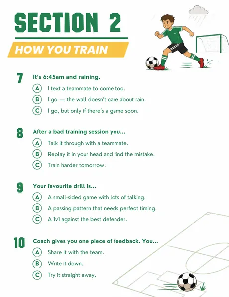 Scouted: Section 2, How you train