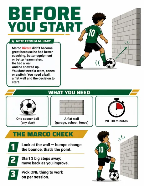 Train Like Marco: Before you start