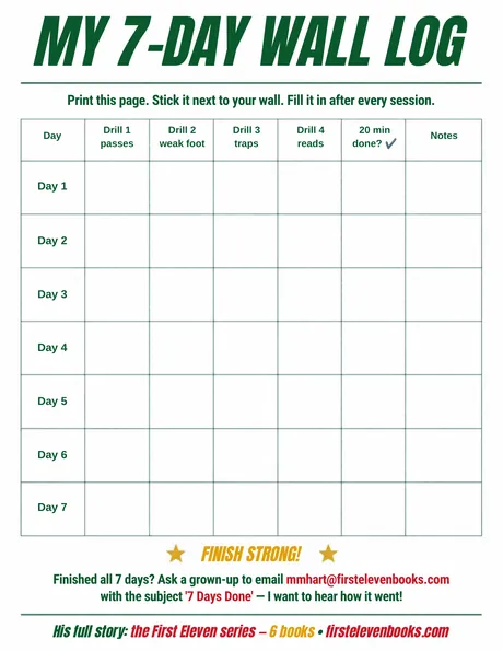 Train Like Marco: My 7-Day Wall Log
